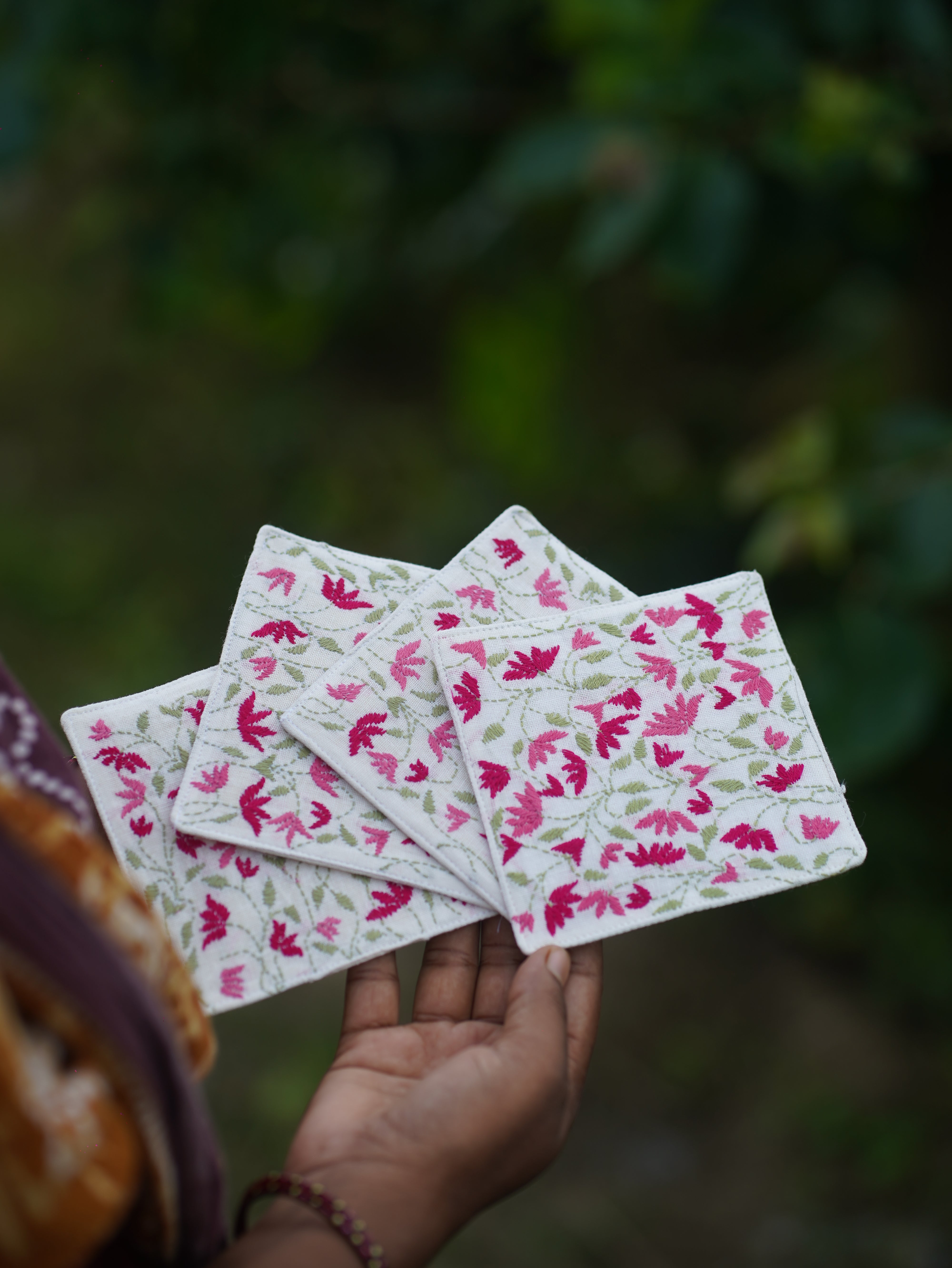 The Blossom Coasters — Set of 6