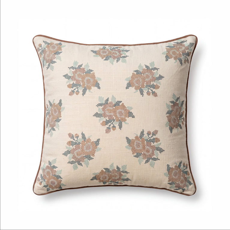 The Heirloom Rose Pillow
