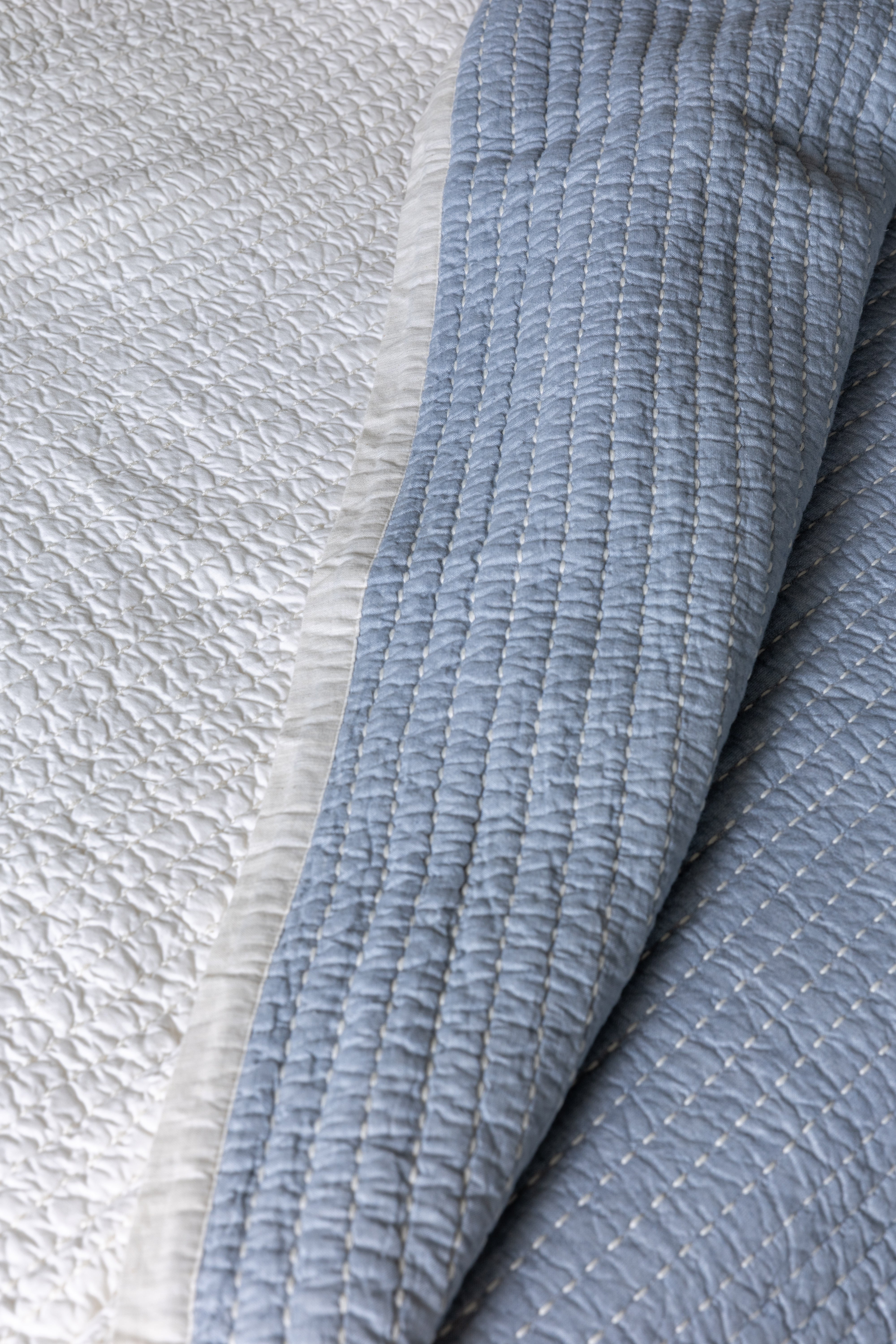 The Melange Kantha Quilt