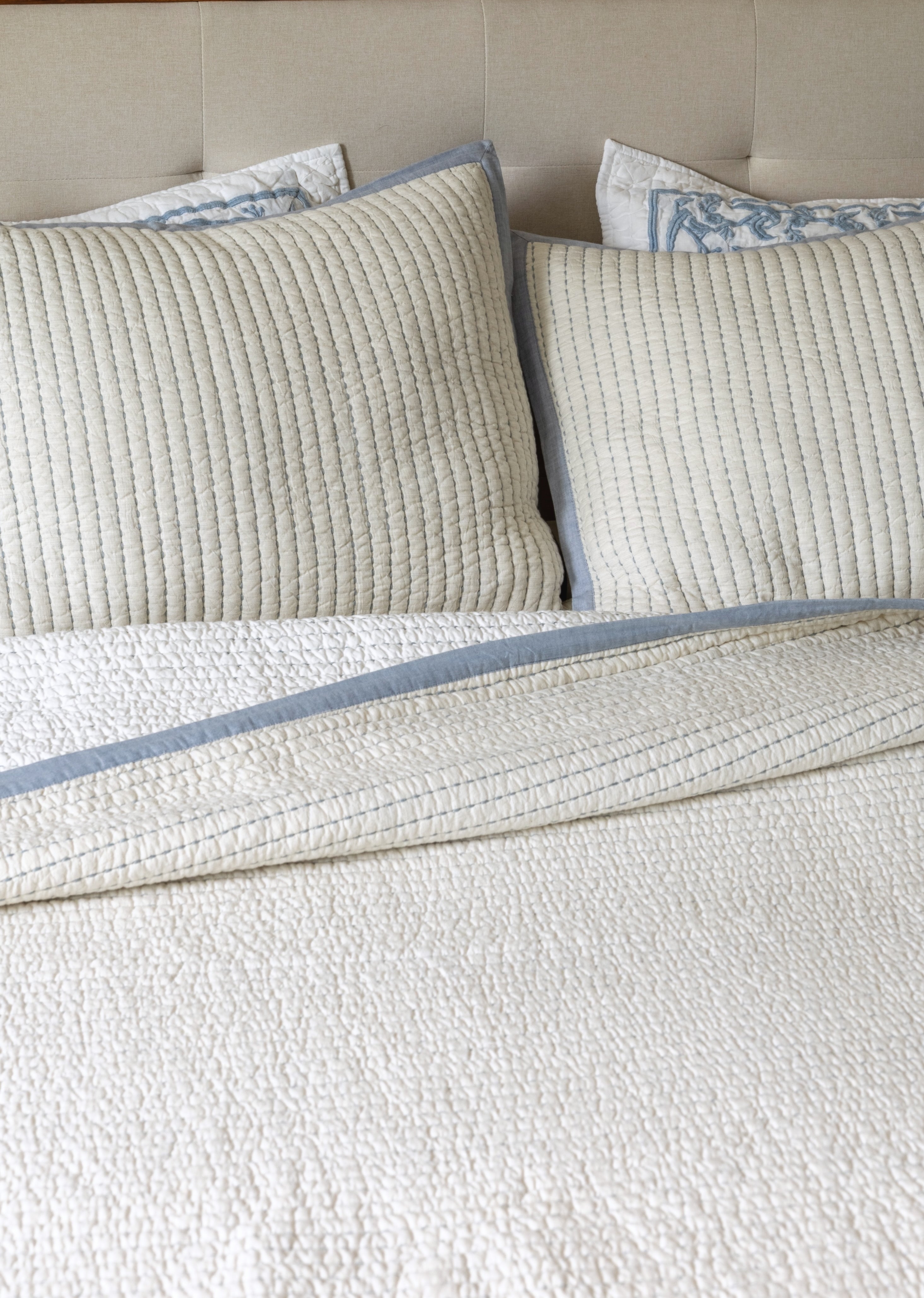 The Melange Kantha Quilt