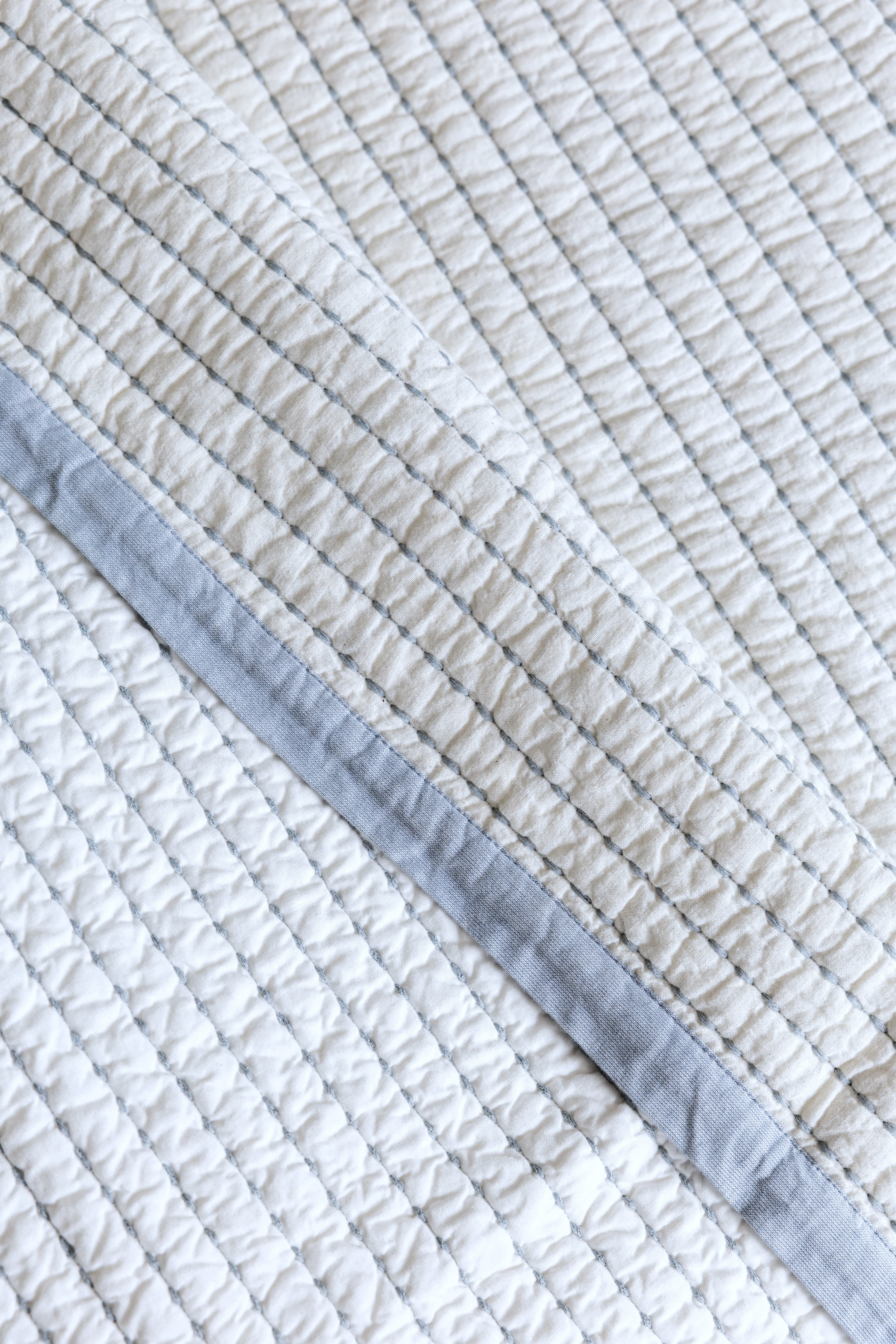 The Melange Kantha Quilt