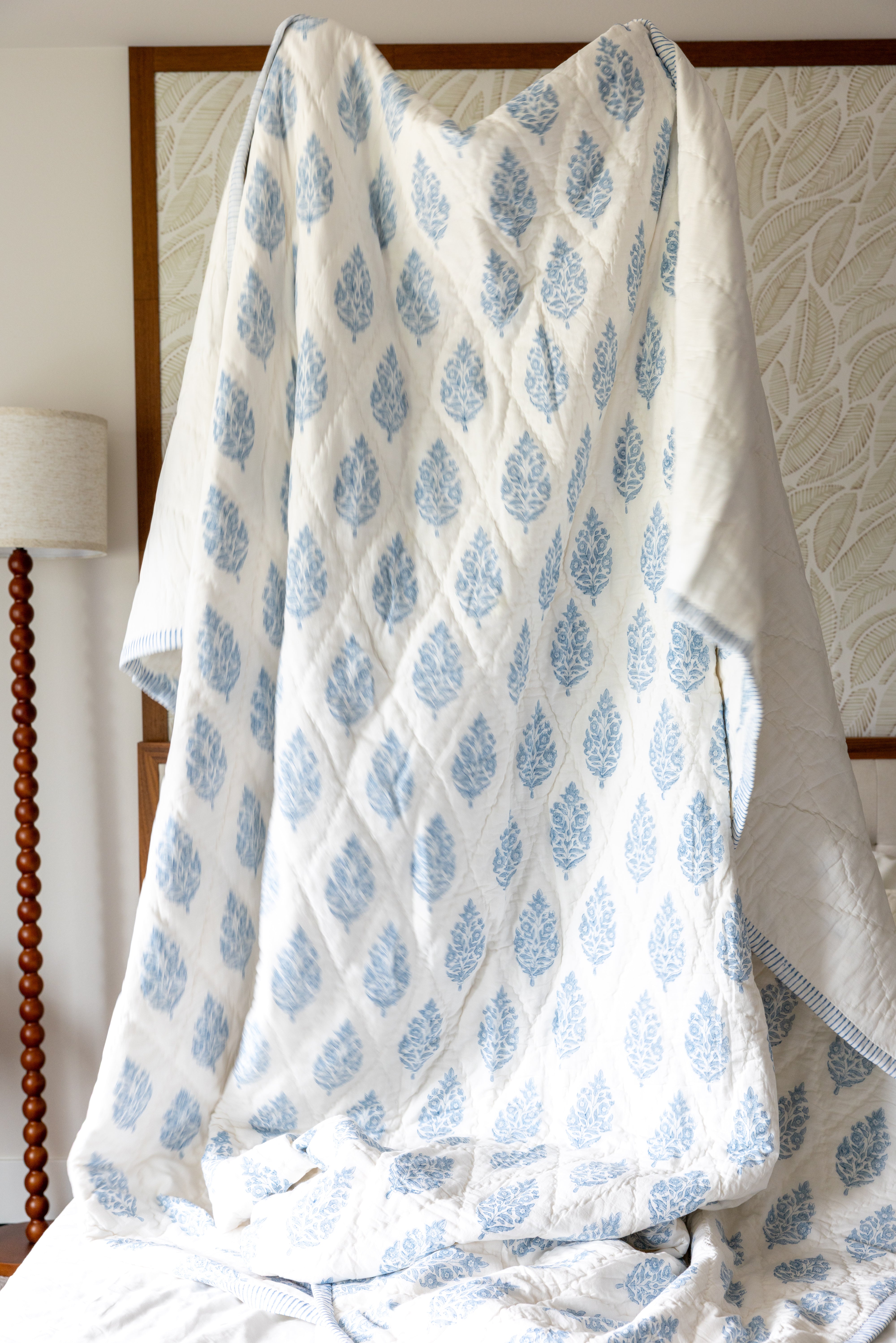 The Lucille Block Print Quilt