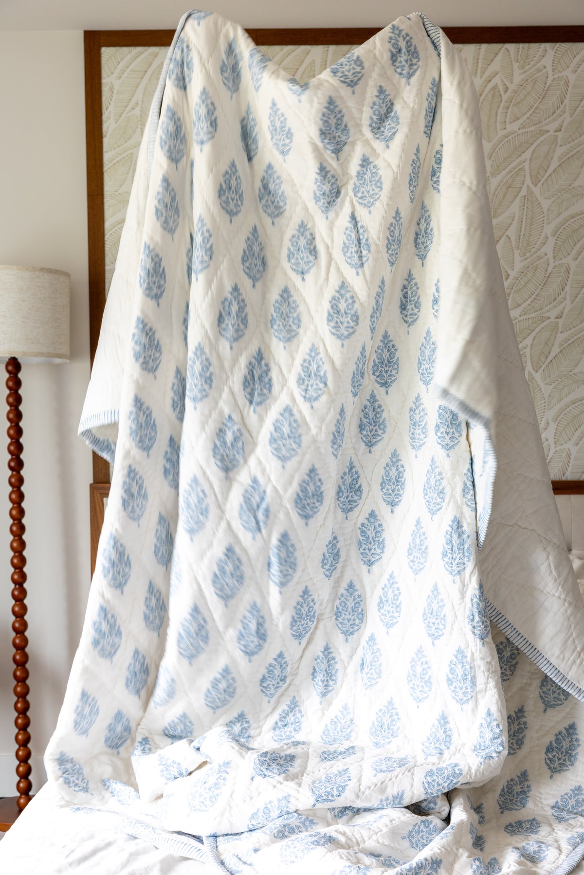 The Lucille Block Print Quilt