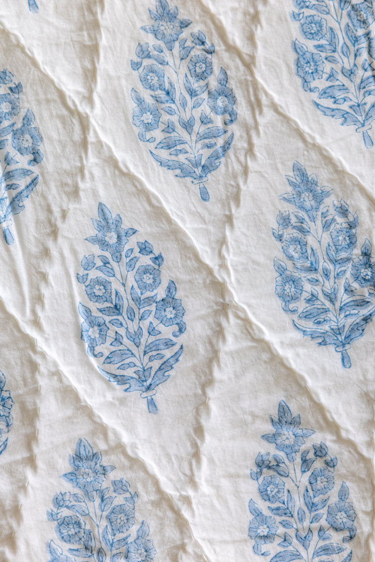 The Lucille Block Print Quilt