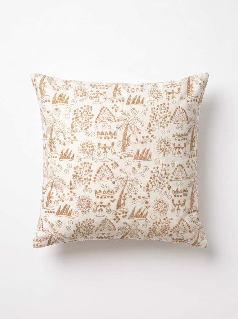 Folk Story Throw Pillow