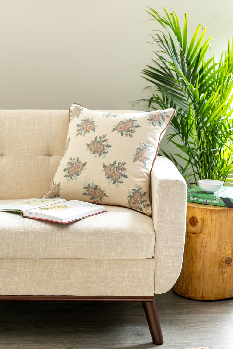 The Heirloom Rose Pillow