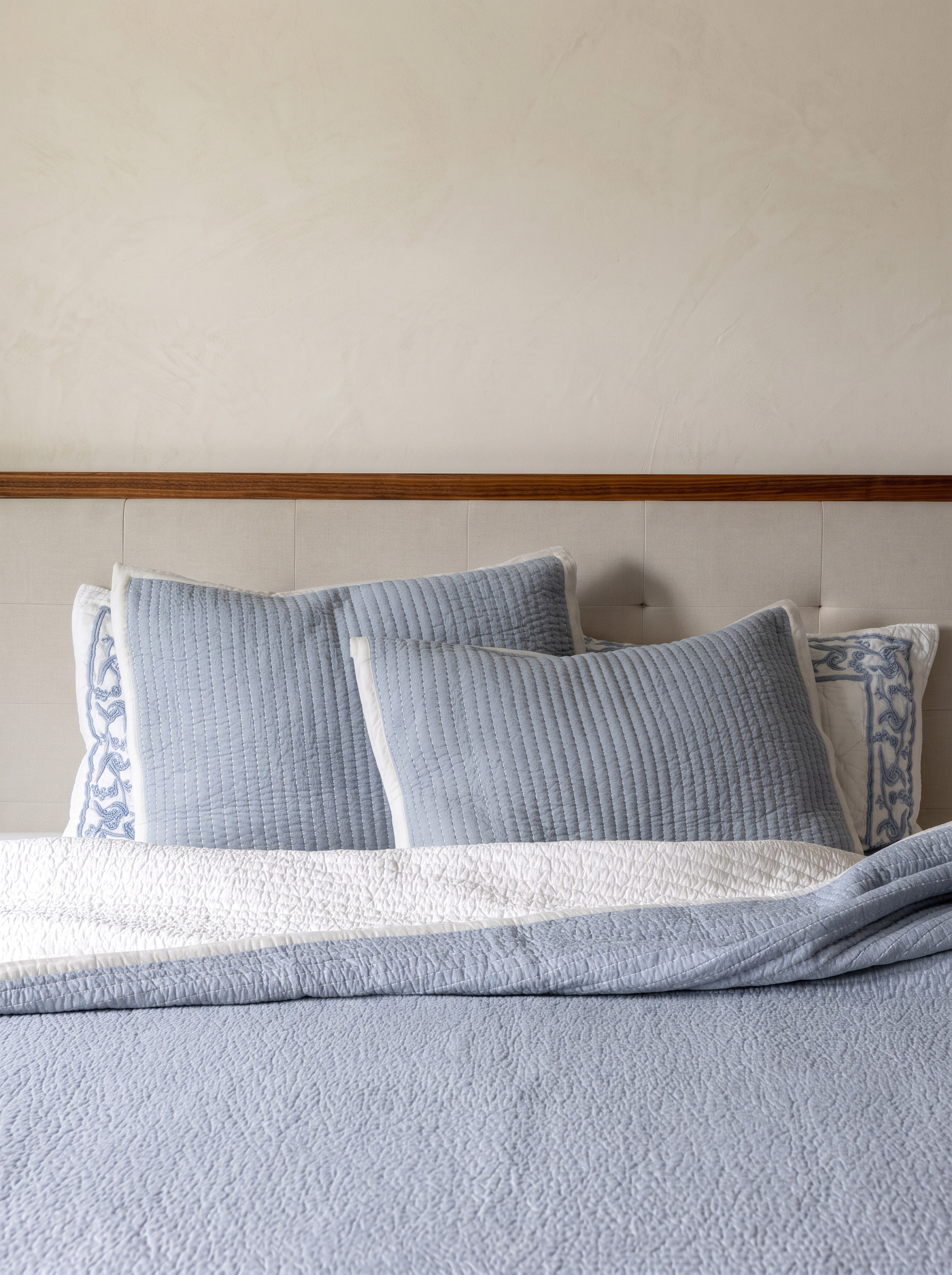 The Melange Kantha Quilt
