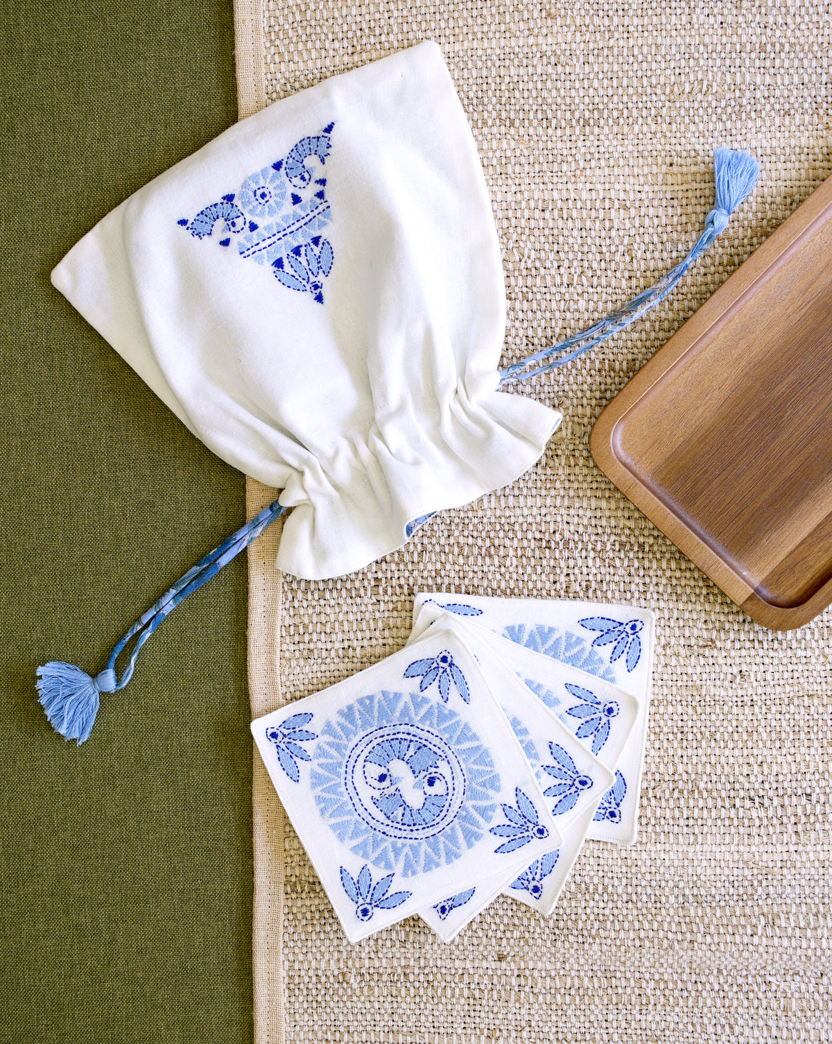 The Blue Story Coasters — Set of 6