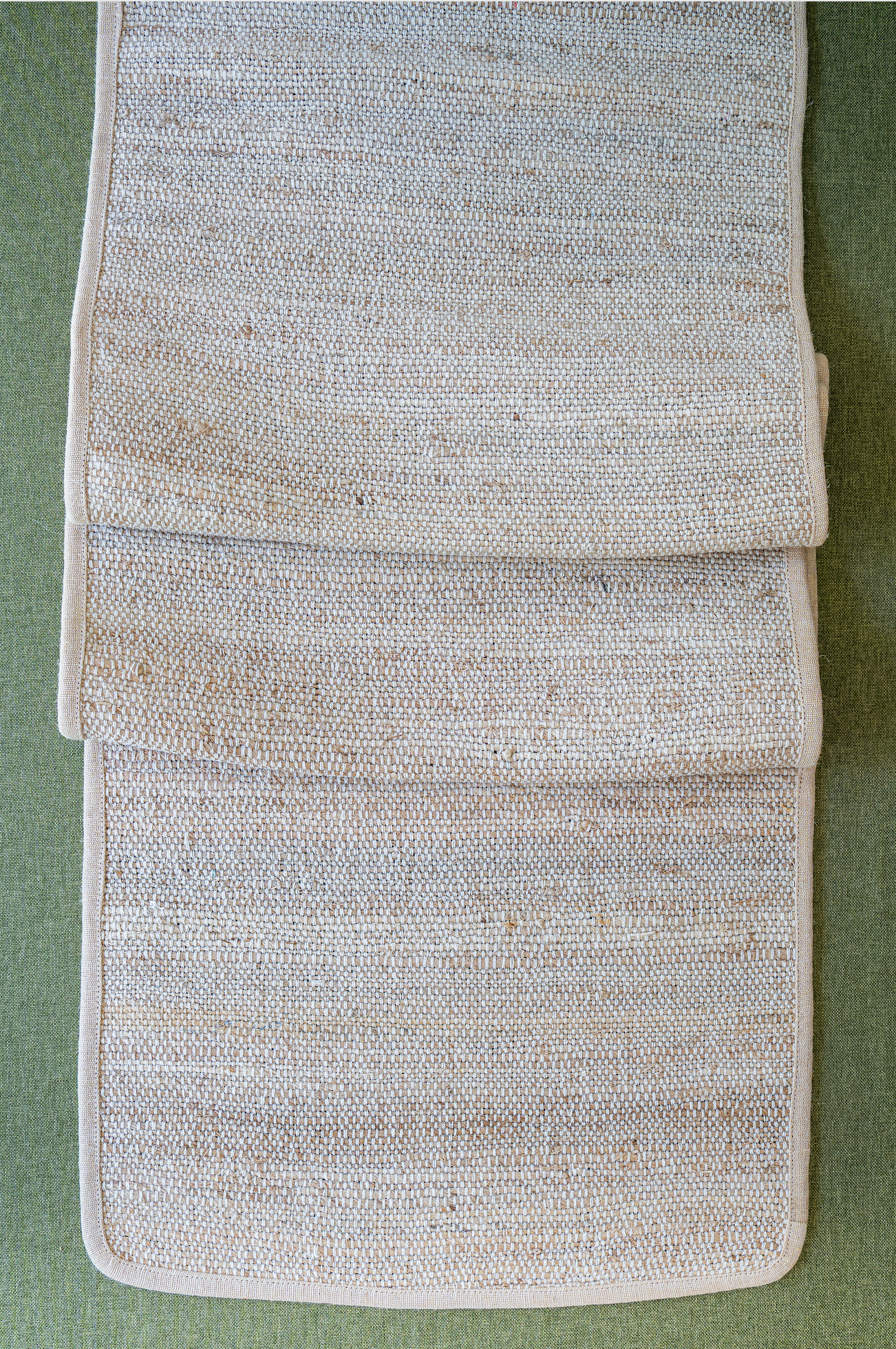 Natural Weave Banana Fabric Table Runner