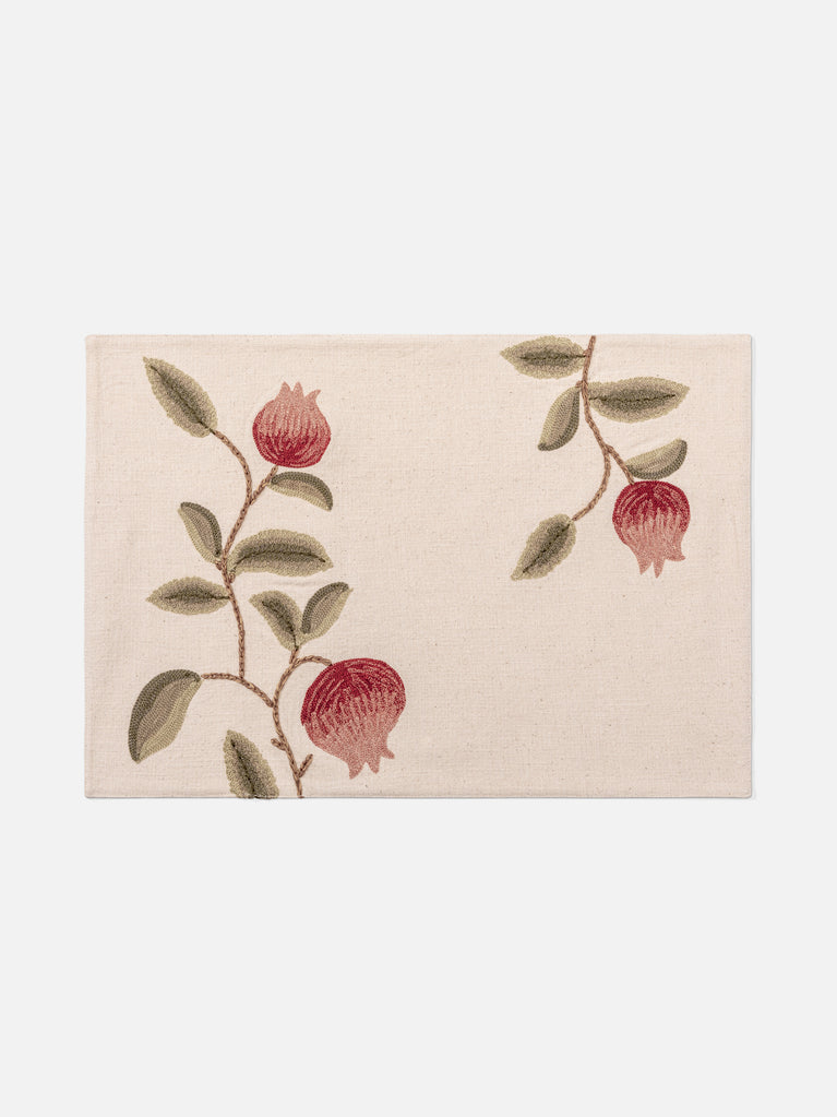 Pomegranate Orchard Placemat - Set of 4